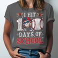 100 Days Of School Dabbing Baseball Hit Student Kids Boys Unisex Jersey T-Shirt 100 Days Of School Dabbing Baseball Hit Student Kids Boys Unisex Jersey T-Shirt