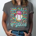 100 Days Of School Drip Baseball 100th Day Baseball School Unisex Jersey T-Shirt