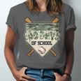 100 Days Of School Home Plate Camo Baseball Dripping Boys Unisex Jersey T-Shirt