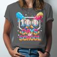 100 Days Of School Ice Cream Baseball Player For Kids Boys Unisex Jersey T-Shirt
