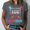 100 Days Of School Ice Cream Drip Baseball 100 Days Smarter Unisex Jersey T-Shirt 100 Days Of School Ice Cream Drip Baseball 100 Days Smarter Unisex Jersey T-Shirt