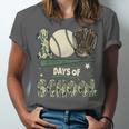 100 Days Of School Teacher Camo Baseball Boys Toddler Kids Unisex Jersey T-Shirt