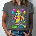 100th Day Of School Banana Baseball Drip For Kids Youth Girl Unisex Jersey T-Shirt