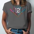 12th Birthday Baseball Ice Cream Drip 12 Years Old Boy Kids Unisex Jersey T-Shirt