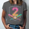 2nd Birthday Baseball Bat Ice-Cream Drip 2yrs Old Boys Kids Unisex Jersey T-Shirt 2nd Birthday Baseball Bat Ice-Cream Drip 2yrs Old Boys Kids Unisex Jersey T-Shirt