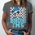 5th Birthday Dabbing Baseball Boys Bruh I'm 5 Year Old Unisex Jersey T-Shirt