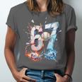 6 7 Baseball Six Seven Meme 67 Hands Kids Men Women Unisex Jersey T-Shirt