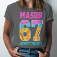 6 7 Mason Baseball Drip Unisex Jersey T-Shirt