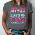 67 33 Days Of School Baseball Drip 100th Day Of School Boys Unisex Jersey T-Shirt 67 33 Days Of School Baseball Drip 100th Day Of School Boys Unisex Jersey T-Shirt