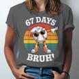 67 Days Of School Bruh Teacher Kids Dabbing Baseball Unisex Jersey T-Shirt 67 Days Of School Bruh Teacher Kids Dabbing Baseball Unisex Jersey T-Shirt