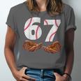 67 Trend Baseball Glove Number Style Unisex Jersey T-Shirt 67 Trend Baseball Glove Number Style Unisex Jersey T-Shirt