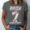 7th Birthday Baseball Bruh I'm 7 Double Digits 7 Years Old Unisex Jersey T-Shirt 7th Birthday Baseball Bruh I'm 7 Double Digits 7 Years Old Unisex Jersey T-Shirt