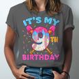 9th Birthday Baseball 9 Year Old Ice Cream Drip Boy Baseball Unisex Jersey T-Shirt 9th Birthday Baseball 9 Year Old Ice Cream Drip Boy Baseball Unisex Jersey T-Shirt