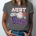 Aunt Rookie Of Year 1st Birthday Baseball Theme Matching Unisex Jersey T-Shirt Aunt Rookie Of Year 1st Birthday Baseball Theme Matching Unisex Jersey T-Shirt