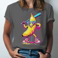 Banana With Baseball Bat Street Baseball Drip Unisex Jersey T-Shirt Banana With Baseball Bat Street Baseball Drip Unisex Jersey T-Shirt