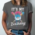 Baseball 6 Year Old Ice Cream Drip 6th Birthday Boy Number 6 Unisex Jersey T-Shirt Baseball 6 Year Old Ice Cream Drip 6th Birthday Boy Number 6 Unisex Jersey T-Shirt