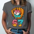 Baseball 67 Ice Cream Drip 67 Six Seven Meme 67th Birthday Unisex Jersey T-Shirt Baseball 67 Ice Cream Drip 67 Six Seven Meme 67th Birthday Unisex Jersey T-Shirt
