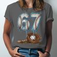 Baseball 67 Six Seven Meme 6-7 Drip Baseball Boys Men Unisex Jersey T-Shirt Baseball 67 Six Seven Meme 6-7 Drip Baseball Boys Men Unisex Jersey T-Shirt