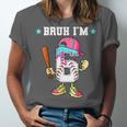 Baseball 6th Birthday Boy Ice Cream Drip Bruh I'm 6 Year Old Unisex Jersey T-Shirt Baseball 6th Birthday Boy Ice Cream Drip Bruh I'm 6 Year Old Unisex Jersey T-Shirt