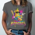 Baseball Banana Splatter Sports Kids Teens Unisex Jersey T-Shirt