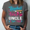 Baseball Or Bows Uncle Loves You Gender Reveal Unisex Jersey T-Shirt Baseball Or Bows Uncle Loves You Gender Reveal Unisex Jersey T-Shirt