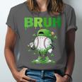 Baseball Bruh Drip Ice Cream Youth Boy St Patricks Day Unisex Jersey T-Shirt