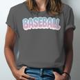 Baseball Bubble Letter Unisex Jersey T-Shirt Baseball Bubble Letter Unisex Jersey T-Shirt