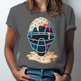 Baseball Catcher Mask Ice Cream Dripping Baseball Boy Youth Unisex Jersey T-Shirt