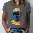 Baseball Catcher Mask Ice Cream Dripping Baseball Fan Boys Unisex Jersey T-Shirt Baseball Catcher Mask Ice Cream Dripping Baseball Fan Boys Unisex Jersey T-Shirt