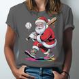 Baseball Christmas Santa Claus Batter Baseball Drip Unisex Jersey T-Shirt Baseball Christmas Santa Claus Batter Baseball Drip Unisex Jersey T-Shirt