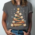 Baseball Christmas Tree Light Xmas Baseball Unisex Jersey T-Shirt Baseball Christmas Tree Light Xmas Baseball Unisex Jersey T-Shirt