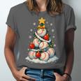 Baseball Christmas Tree Lights Santa Sport Player Lover Xmas Unisex Jersey T-Shirt Baseball Christmas Tree Lights Santa Sport Player Lover Xmas Unisex Jersey T-Shirt