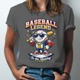 Baseball Cute Youth Ice Cream Valentine Day Sporty Fun Unisex Jersey T-Shirt