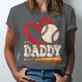 Baseball Daddy Baseball Heart Family Matching Unisex Jersey T-Shirt Baseball Daddy Baseball Heart Family Matching Unisex Jersey T-Shirt