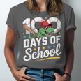 Baseball Dinosaur 100 Days Of School Kids Theme Unisex Jersey T-Shirt