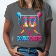 Baseball Drip 10th Birthday Boy Double Digits Ice Cream Drip Unisex Jersey T-Shirt Baseball Drip 10th Birthday Boy Double Digits Ice Cream Drip Unisex Jersey T-Shirt