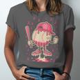 Baseball Drip Ice Cream Breast Cancer Awareness Boys & Girls Unisex Jersey T-Shirt Baseball Drip Ice Cream Breast Cancer Awareness Boys & Girls Unisex Jersey T-Shirt