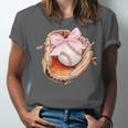Baseball Drip Ice Cream Coquette Pink Bow Baseball Player Unisex Jersey T-Shirt Baseball Drip Ice Cream Coquette Pink Bow Baseball Player Unisex Jersey T-Shirt