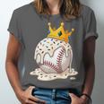 Baseball Drip Ice Cream Crown Melt Graphic Unisex Jersey T-Shirt Baseball Drip Ice Cream Crown Melt Graphic Unisex Jersey T-Shirt
