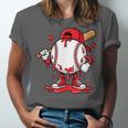 Baseball Drip Icecream Men Boy Valentine Unisex Jersey T-Shirt