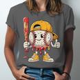 Baseball Drip Baseball Life Style 101 Apparel Youth Unisex Jersey T-Shirt Baseball Drip Baseball Life Style 101 Apparel Youth Unisex Jersey T-Shirt