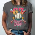 Baseball Drip Number 67 Player Sport For Men Women Kids Unisex Jersey T-Shirt Baseball Drip Number 67 Player Sport For Men Women Kids Unisex Jersey T-Shirt