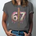 Baseball Drip Number 67 Sports Player Six Seven Meme Fan Unisex Jersey T-Shirt Baseball Drip Number 67 Sports Player Six Seven Meme Fan Unisex Jersey T-Shirt