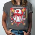 Baseball Heart Valentines Day Baseball Ice Cream Drip Boys Unisex Jersey T-Shirt Baseball Heart Valentines Day Baseball Ice Cream Drip Boys Unisex Jersey T-Shirt