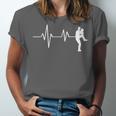 Baseball Heartbeat Pitcher Position Simple Line Art Unisex Jersey T-Shirt Baseball Heartbeat Pitcher Position Simple Line Art Unisex Jersey T-Shirt