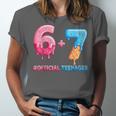 Baseball Ice Cream Drip 67 Official Teenager 13th Birthday Unisex Jersey T-Shirt