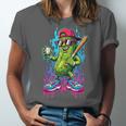 Baseball Ice Cream Drip Boys And Girls Batter Game Day Unisex Jersey T-Shirt
