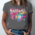 Baseball Ice Cream Drip Coquette Women Girls Mom Mama Unisex Jersey T-Shirt