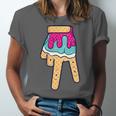 Baseball Ice Cream Drip Home Plate Glove Respect Drip 2 Side Unisex Jersey T-Shirt Baseball Ice Cream Drip Home Plate Glove Respect Drip 2 Side Unisex Jersey T-Shirt