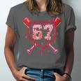Baseball Ice Cream Drip Number 67 Meme Valentine Couple Love Unisex Jersey T-Shirt Baseball Ice Cream Drip Number 67 Meme Valentine Couple Love Unisex Jersey T-Shirt